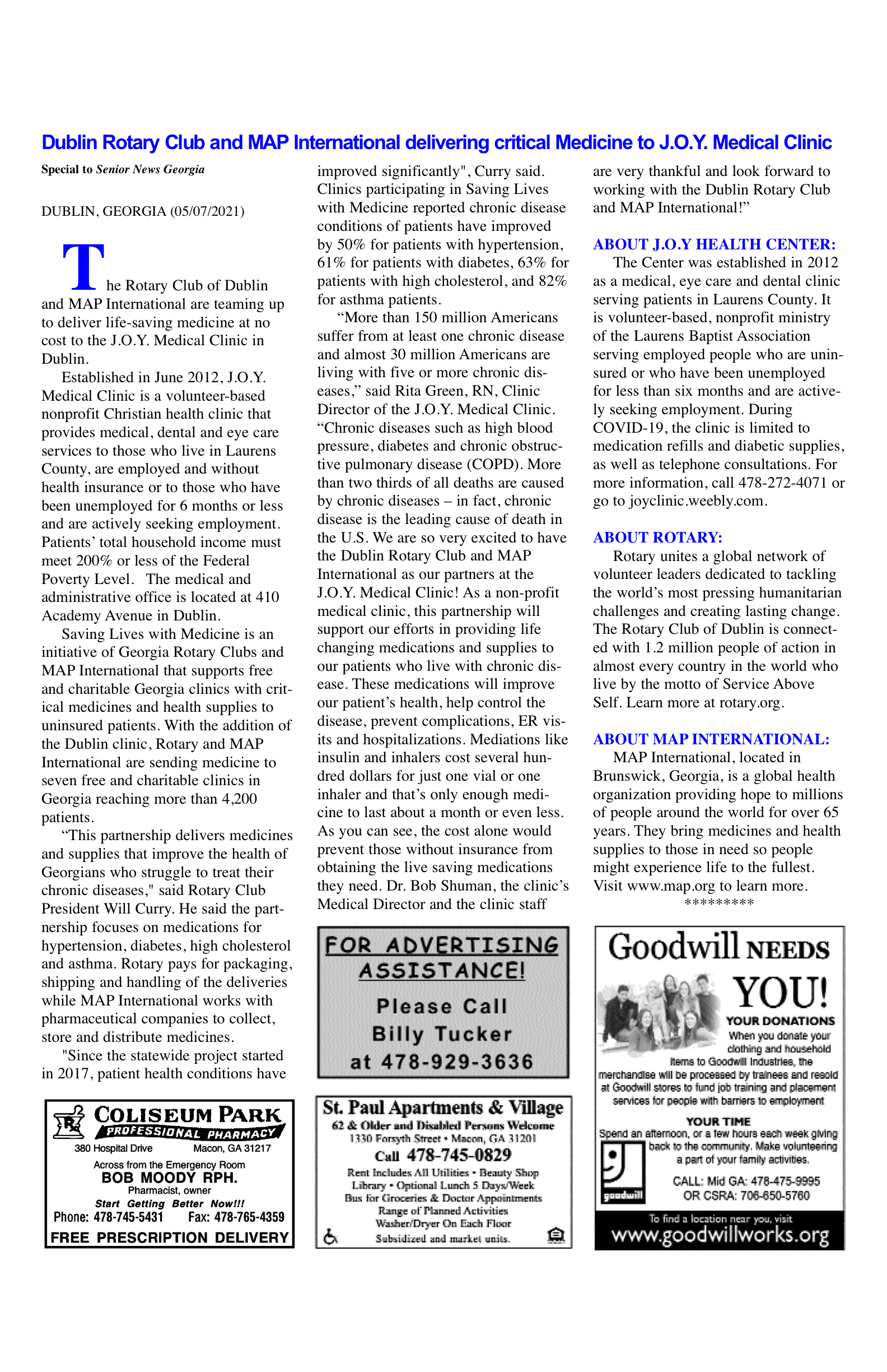 DublinRotaryHelpsMedClinicjune21