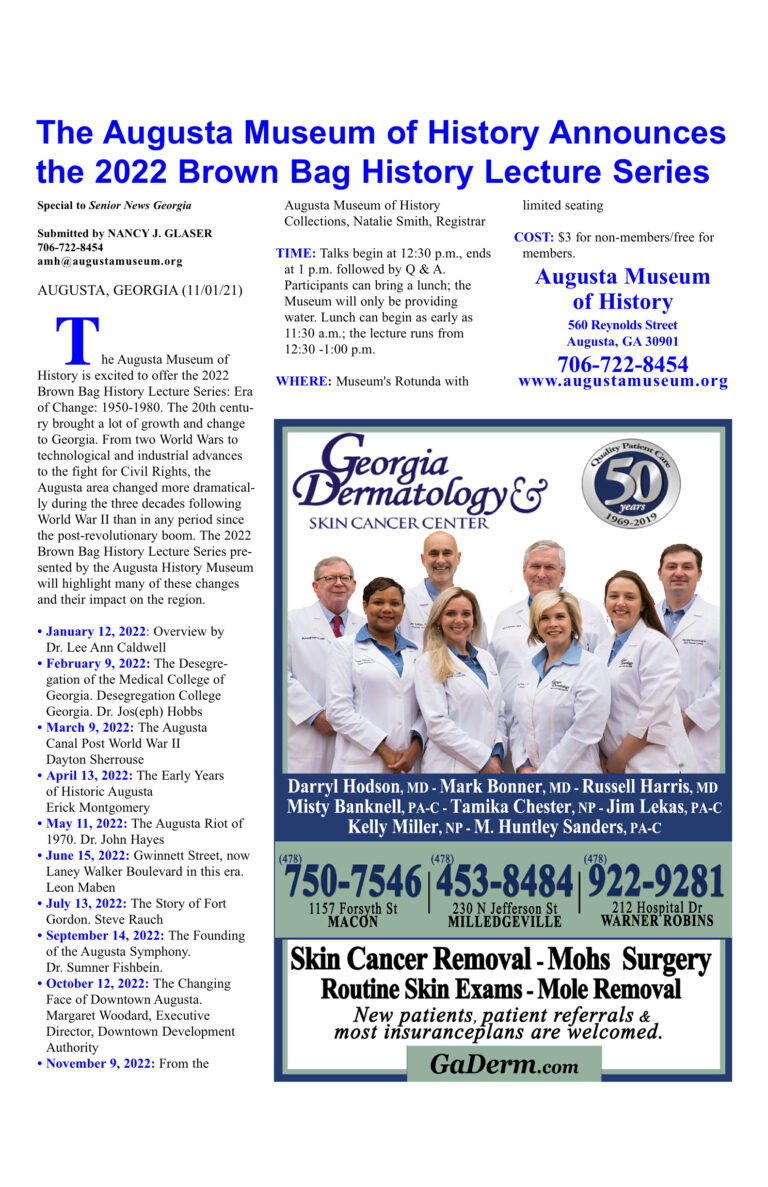 Augusta Museum of History 2022