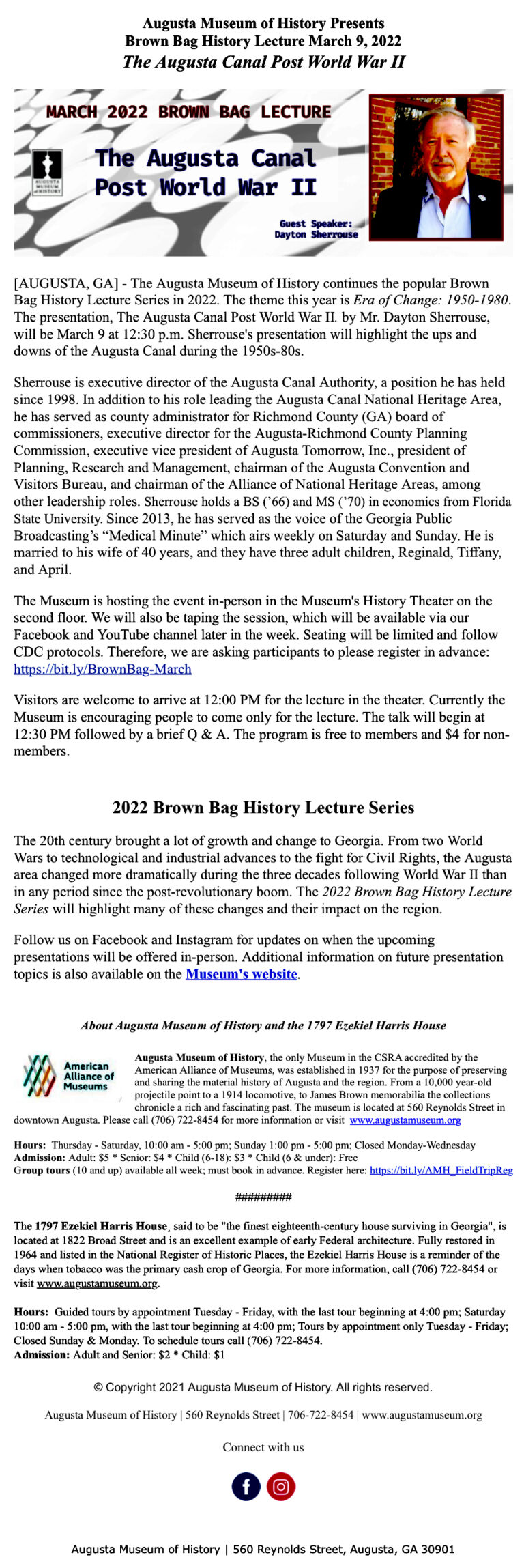 AugustaMuseumofHistoryBrownBagLecture_1