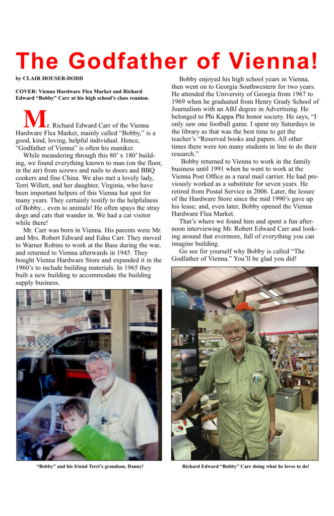 The Godfather of Vienna" article with photos.