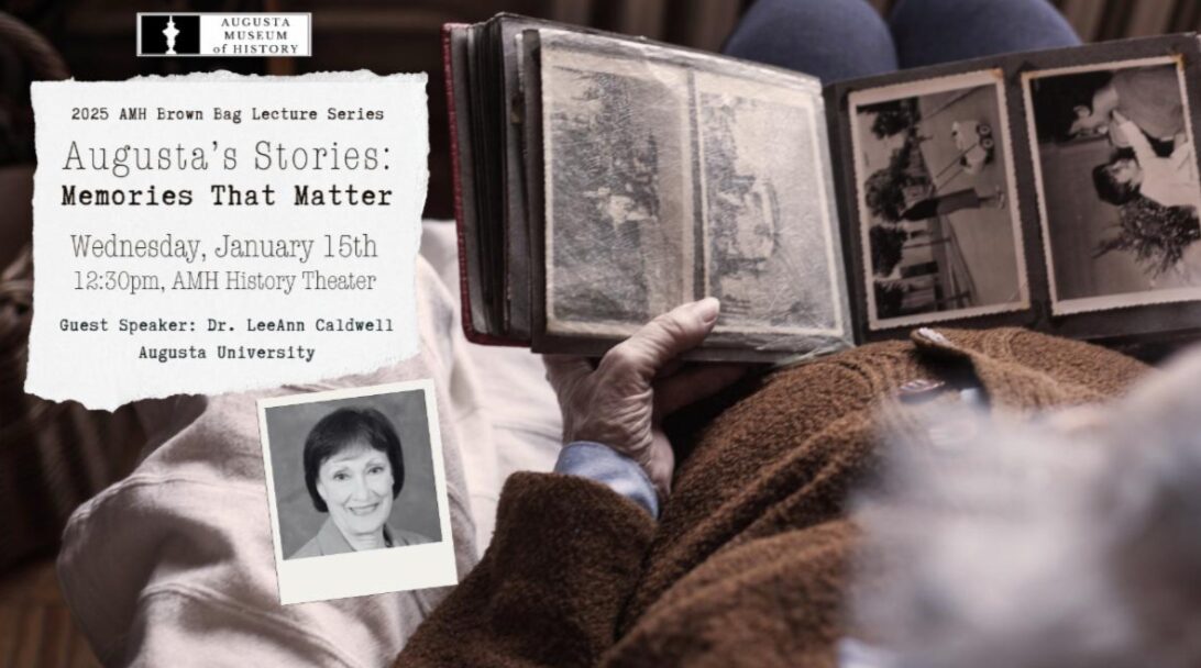 Person looking at vintage photo album.