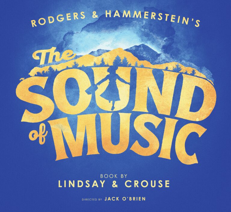 The Sound of Music musical poster.